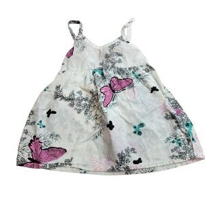 Max Grey butterfly tank top 18-24 mo